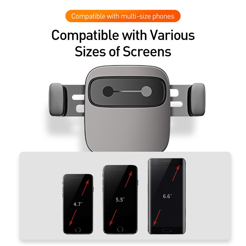 Baseus auto držač za iPhone 11 12 13 pro Samsung S9 držač za auto gravitacijski držač za sve mobilne telefone u autu držač za ventilaciju