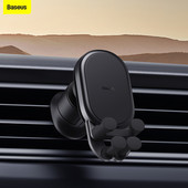 Baseus držač za telefon u automobilu Gravity Auto Restorable in Car Air Vent Silikonski stalak za iPhone 14 Xiaomi Samsung Car Mobile Support