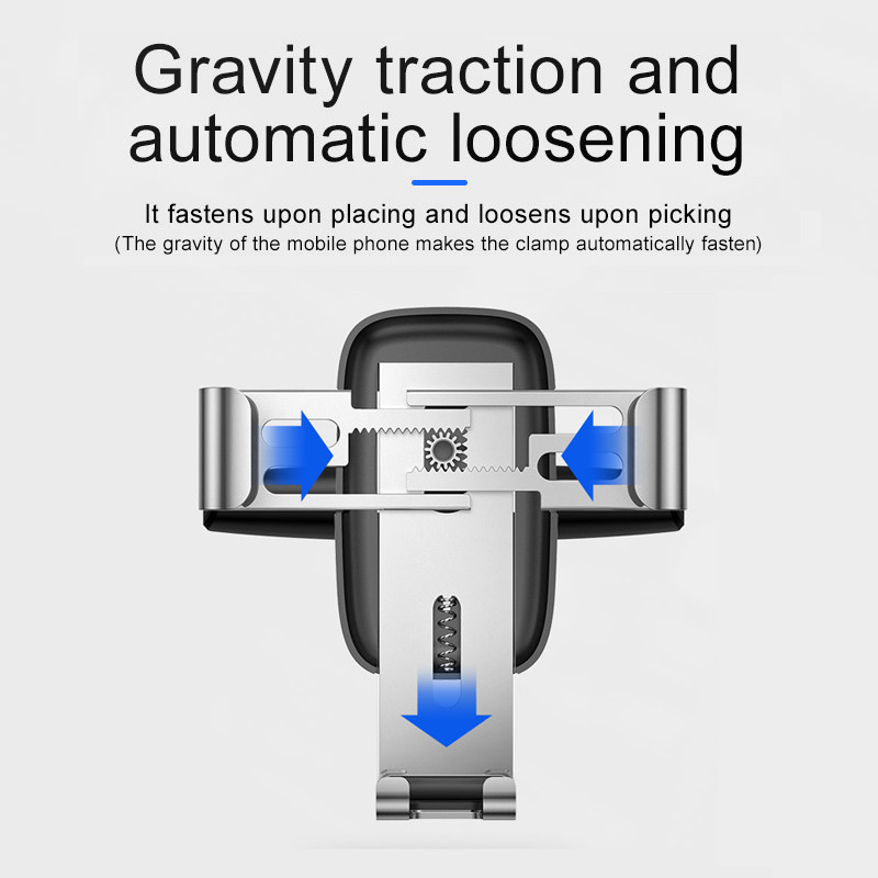 Βάση τηλεφώνου Baseus Gravity Car για iPhone 13 12 14 XS Samsung S9 Universal σε υποδοχή CD Στήριγμα αυτοκινήτου για βάση στήριξης κινητού τηλεφώνου