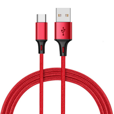 1 2 3 M USB tipo C greito įkrovimo laidas, skirtas Xiaomi Redmi Note 9 8 7 USBC greitojo įkroviklio laidas, skirtas Samsung S10 S9 S8 laidiniam duomenų laidui