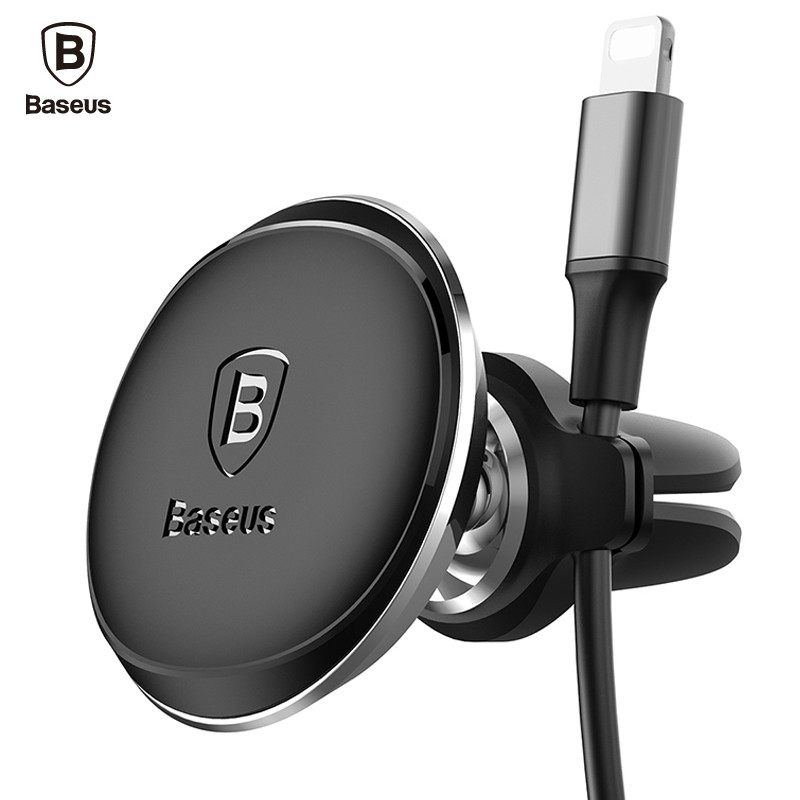 Baseus Magnetic Στήριγμα τηλεφώνου αυτοκινήτου για iPhone X se βάση εξαερισμού Στήριγμα για τηλέφωνο στο αυτοκίνητο υποστήριξη τηλεφώνου voiture μαγνητική θήκη