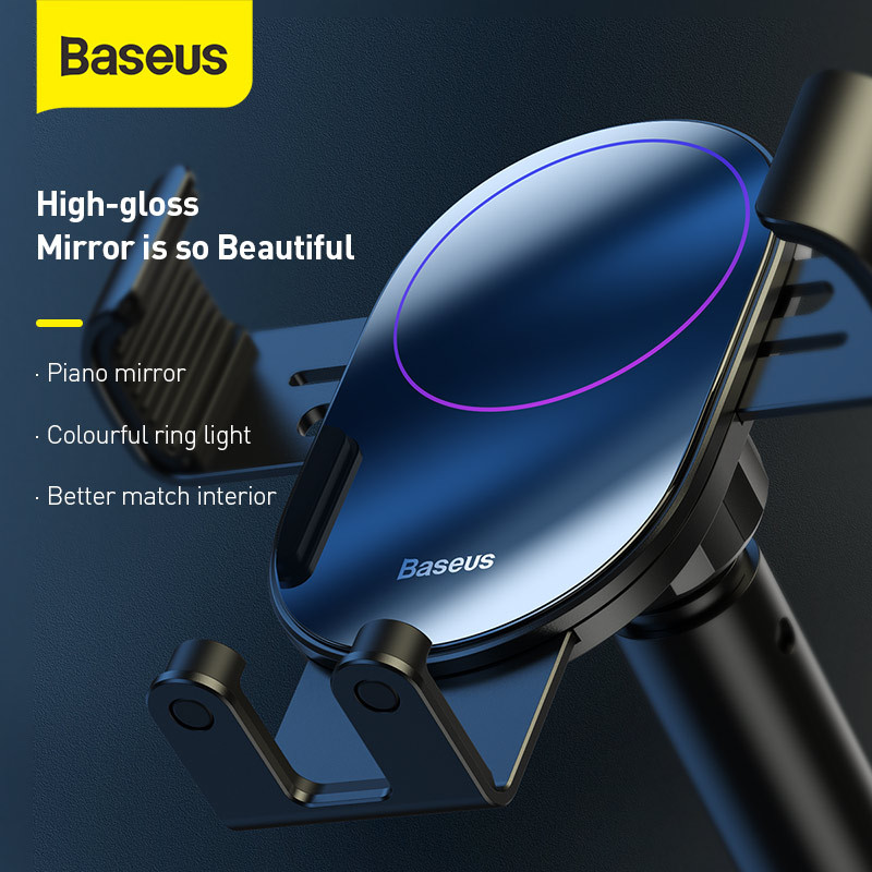 Baseus Gravity autós tartó szívótalppal, állítható univerzális autós telefonállvánnyal 4,7-6,5 hüvelykes mobiltelefonhoz iPhone-hoz