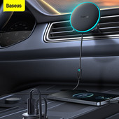 Baseus 40W Μαγνητικός Ασύρματος Φορτιστής Αυτοκινήτου Βάση Τηλεφώνου Γρήγορη Φόρτιση USB A Type C Φορτιστής τηλεφώνου αυτοκινήτου για iPhone 14 13 12 Pro