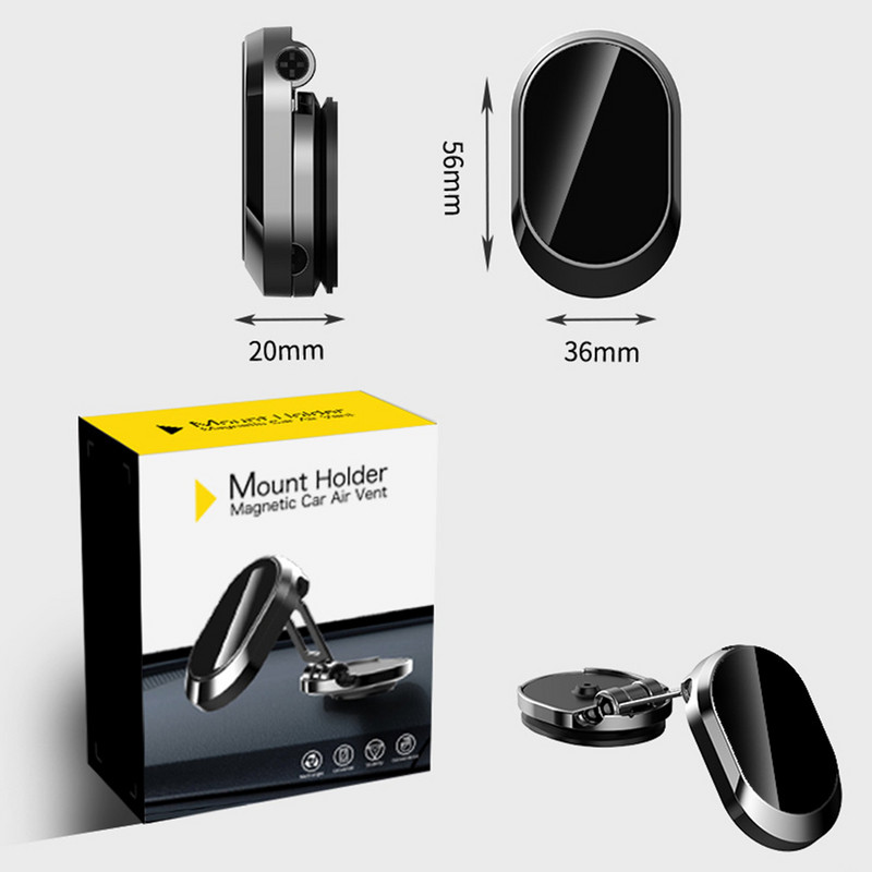 2022 Magnetski držač za telefon u automobilu, magnet za pametni telefon, mobilni stalak, mobilni GPS podrška za iPhone 13 12 XR Xiaomi Mi Huawei Samsung LG