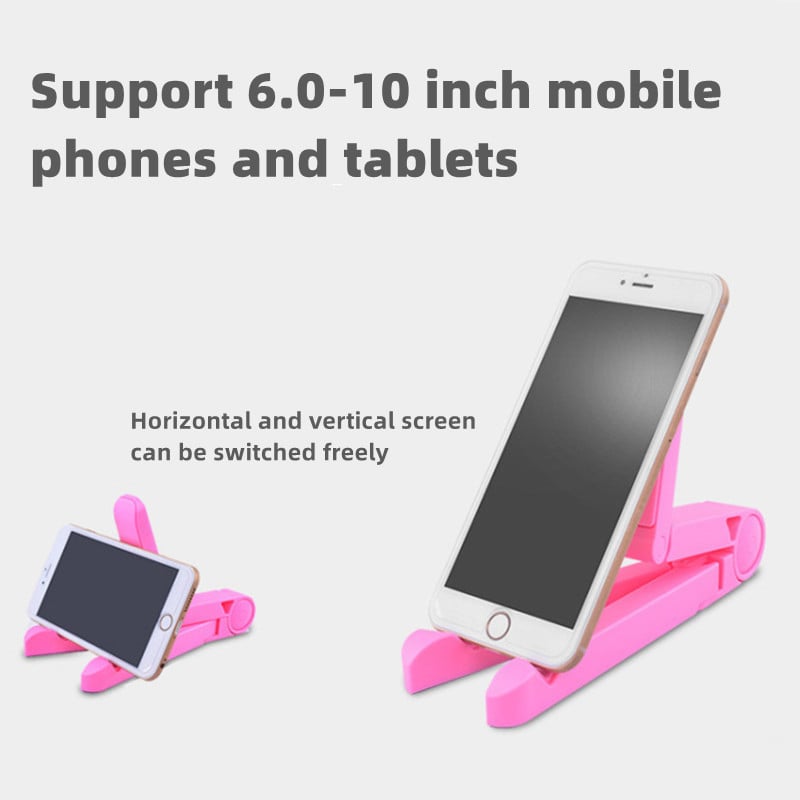 Összecsukható telefontartó az asztalon Állítható mobiltartó iPhone iPad xiaomi Tablet hordozható asztali tartó állvány mobiltelefonhoz