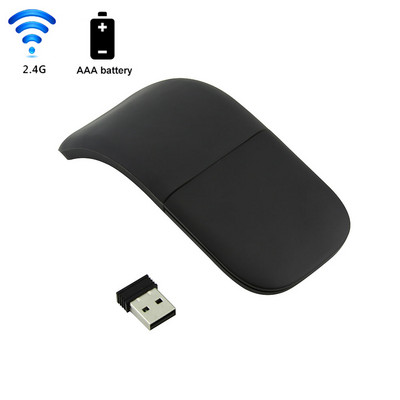 Ασύρματο πτυσσόμενο ποντίκι Bluetooth με πτυσσόμενο τόξο Mini ποντίκια Εργονομικό εξαιρετικά λεπτό αθόρυβο Gamer Mause για φορητό υπολογιστή Microsoft Mac