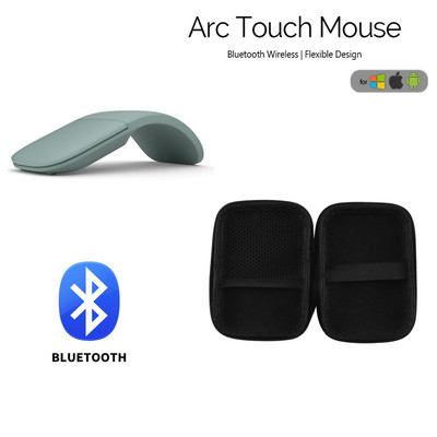 Ασύρματο πτυσσόμενο ποντίκι Bluetooth με πτυσσόμενο τόξο Mini ποντίκια Εργονομικό εξαιρετικά λεπτό αθόρυβο Gamer Mause για φορητό υπολογιστή Microsoft Mac