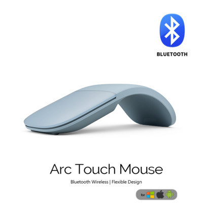 Ασύρματο πτυσσόμενο ποντίκι Bluetooth με πτυσσόμενο τόξο Mini ποντίκια Εργονομικό εξαιρετικά λεπτό αθόρυβο Gamer Mause για φορητό υπολογιστή Microsoft Mac