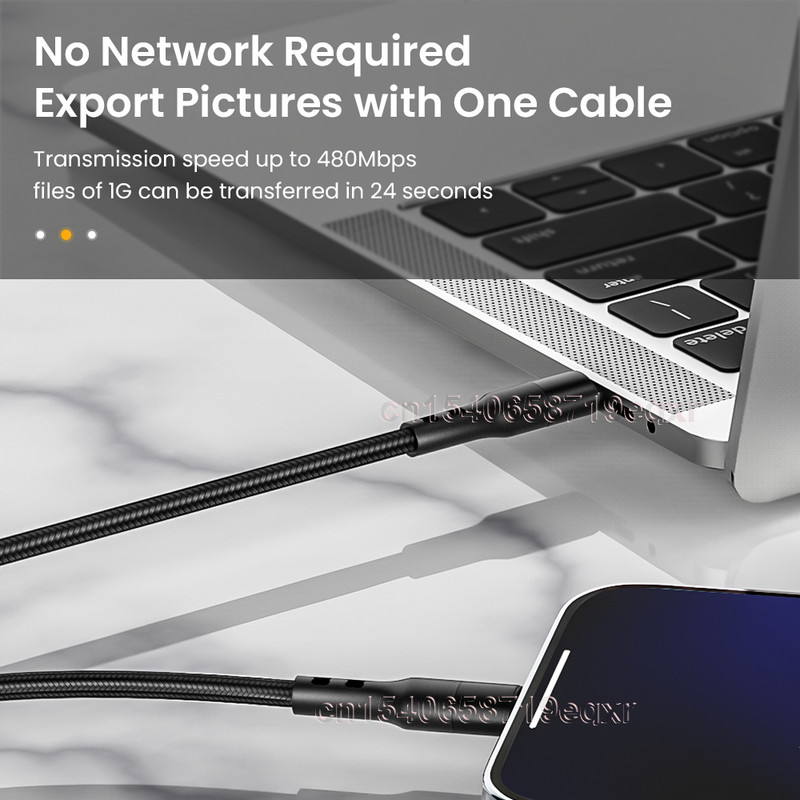 PD 20W greito įkrovimo USB C įkroviklio laidas skirtas iPhone 13 12 Mini 11 Pro Max XS X 8 7 Plus greito įkrovimo USB tipo C duomenų kabelis