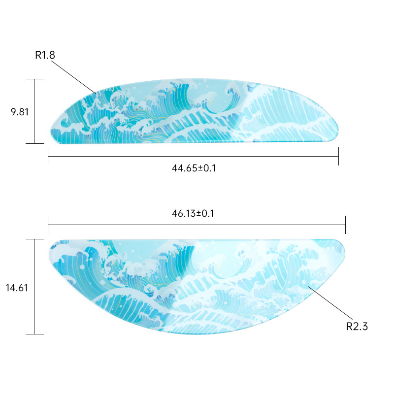 Staklene nožice za miša LAMZU Atlantis