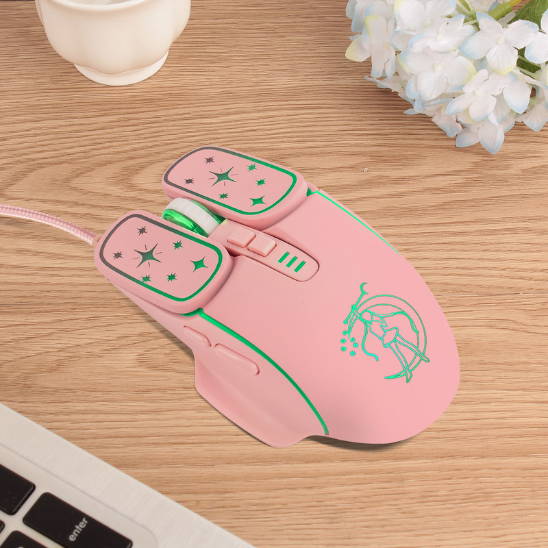 UTHAI DB71 žičani RGB 7200DPI Gaming optički miš Ergonomski miš za Apple Android Lenovo stolno računalo