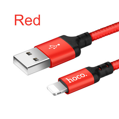 HOCO Cel mai bun cablu USB de încărcare pentru iPhone 8 7 6 5 plus Cablu USB Încărcător rapid Cablu de date pentru iPhone 11 Pro X XS Max XR pentru iPad