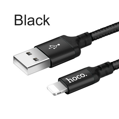 HOCO Cel mai bun cablu USB de încărcare pentru iPhone 8 7 6 5 plus Cablu USB Încărcător rapid Cablu de date pentru iPhone 11 Pro X XS Max XR pentru iPad