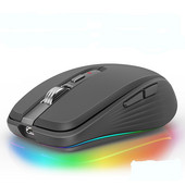 Mouse fără fir Bluetooth 5.0, reîncărcabil, silențios, multi-arc, tactil Mouse ultra-subțire magic, pentru laptop, Ipad, Mac, PC, Macbook
