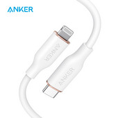 Anker Powerline III Flow usb c to Lightning Cable για iPhone 12 Pro Max / 12/11 Pro/X/XS/XR / 8 Plus Καλώδιο φορτιστή usb τύπου c