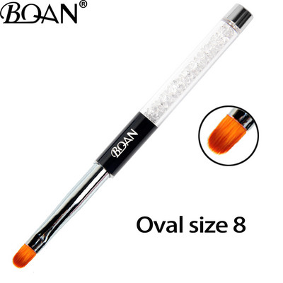 BQAN 1 db kristály fogantyú 5mm/7mm/9mm/11mm rajzecset bélés ecset festőtoll gél lakk kristály körömdíszítő manikűr eszközök