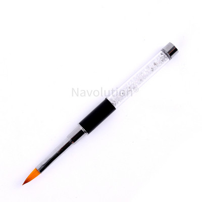 1 db Nail Art Line Carving Rajztoll Tervező Ecsetkészlet Crystal Diamond Rod fototerápiás UV gél festőecsetek Manikűr eszköz