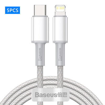 Baseus 2PCS/5PCS 20W USB tip C na Lightning kabel za iPhone 14 13 12 11 Pro Max PD brzo punjenje za iPhone kabel punjača