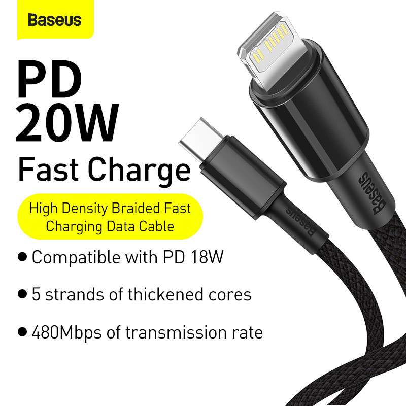 Baseus 2PCS/5PCS 20W USB tip C na Lightning kabel za iPhone 14 13 12 11 Pro Max PD brzo punjenje za iPhone kabel punjača