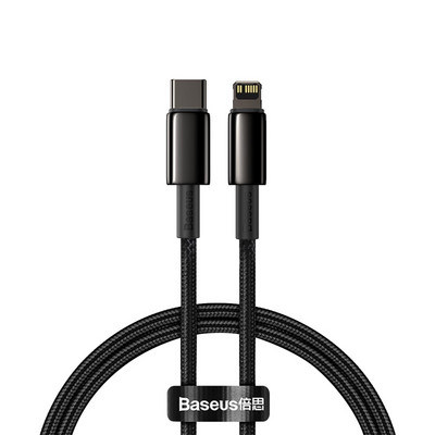 Baseus Καλώδιο USB C 20W για iPhone 13 11 8 XR PD Γρήγορη φόρτιση για iPhone 12 SE Καλώδιο USB Type C Γρήγορη φόρτιση για καλώδιο Macbook