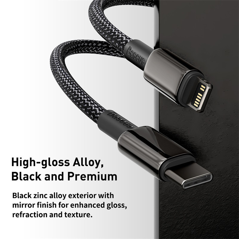 Baseus Καλώδιο USB C 20W για iPhone 13 11 8 XR PD Γρήγορη φόρτιση για iPhone 12 SE Καλώδιο USB Type C Γρήγορη φόρτιση για καλώδιο Macbook