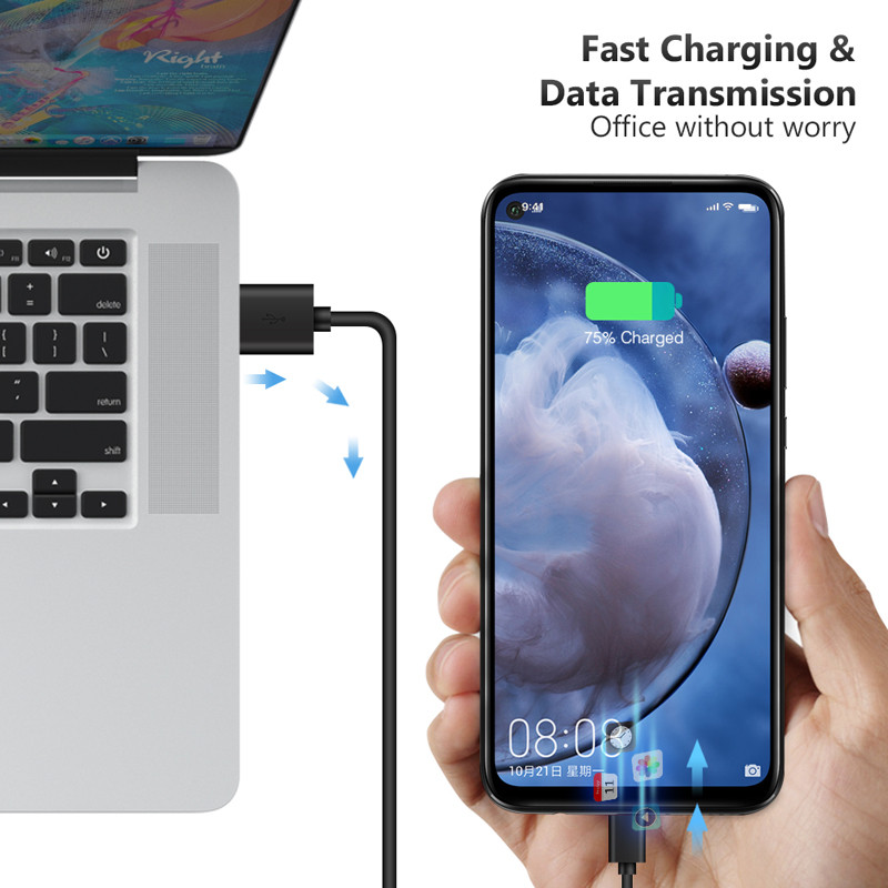 5kom/lot tip C USB C telefonski kabel za Samsung Galaxy Tab A7 lite S7 FE F22 F32 F12 M42 M32 M12 A22 5G Kabel punjača za brzo punjenje