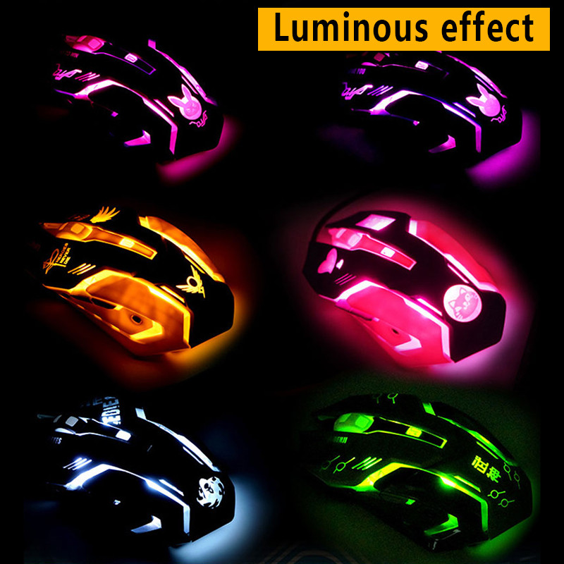 Novi 2022. tihi žičani računalni miš s LED pozadinskim osvjetljenjem, ergonomski miš za prijenosno računalo za računalo Razni izborni računalni dodaci
