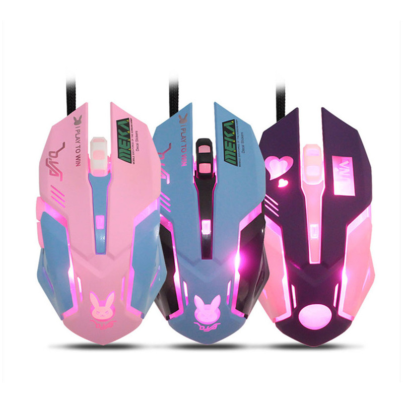 Novi 2022. tihi žičani računalni miš s LED pozadinskim osvjetljenjem, ergonomski miš za prijenosno računalo za računalo Razni izborni računalni dodaci