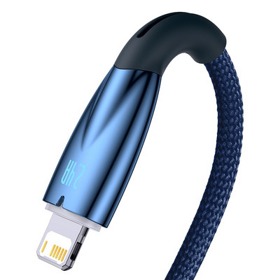 Καλώδιο USB Baseus για iPhone 14 13 Pro Max 2.4A Γρήγορη φόρτιση Καλώδιο USB A σε Lighting για iPhone 12 11 7 Xr Καλώδιο USB δεδομένων