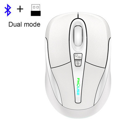 Többfunkciós Bluetooth 2.4G vezeték nélküli egér egy kattintással asztalra C típusú újratölthető némítás, csendes RGB háttérvilágítású egér 2400DPI
