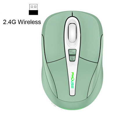 Többfunkciós Bluetooth 2.4G vezeték nélküli egér egy kattintással asztalra C típusú újratölthető némítás, csendes RGB háttérvilágítású egér 2400DPI