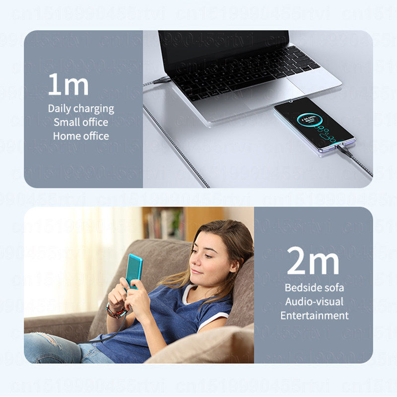 Καλώδιο USB τύπου C 6A 66W SCP για Huawei Mate 40 Pro 5A Γρήγορη φόρτιση Καλώδιο φόρτισης USB C Καλώδιο δεδομένων για Xiaomi Samsung OPPO 1/2/3M