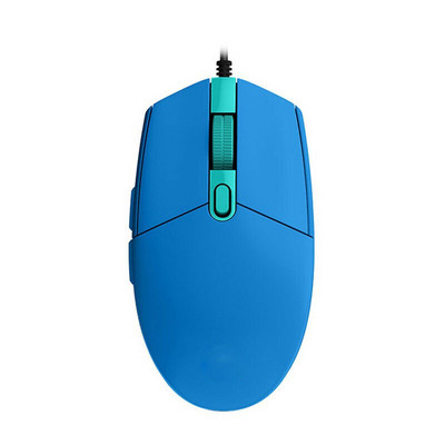 Vezetékes játék egér G102, 8000 dpi, 6 gomb, USB, PC-hez, notebookhoz, laptophoz, csúszásmentes eszköz online játékosoknak