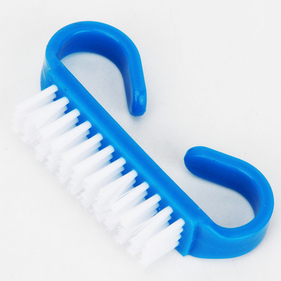 100 db átlátszatlan színű körömkefe Rózsaszín/fekete/lila/piros/kék dizájn manikűr por Púder Köröm Art Care Tool Clean Puha Tartozék