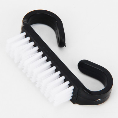 100 db átlátszatlan színű körömkefe Rózsaszín/fekete/lila/piros/kék dizájn manikűr por Púder Köröm Art Care Tool Clean Puha Tartozék