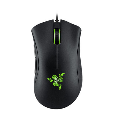 Herná drôtová myš Razer DeathAdder Essential, ergonomická, s optickým senzorom 6400 DPI, 5 programovateľnými tlačidlami (verzia 2021)