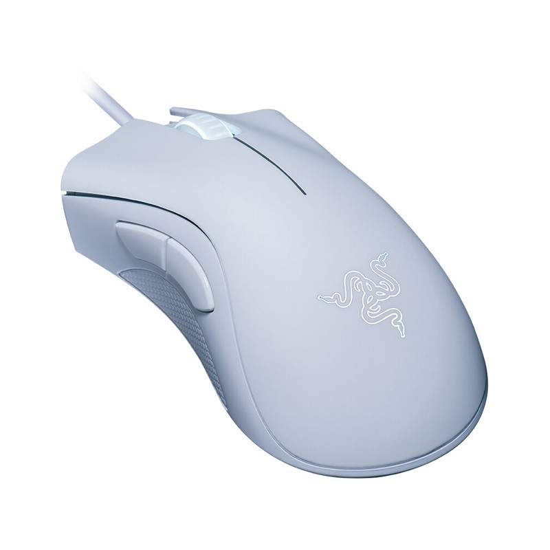 Herná drôtová myš Razer DeathAdder Essential, ergonomická, s optickým senzorom 6400 DPI, 5 programovateľnými tlačidlami (verzia 2021)