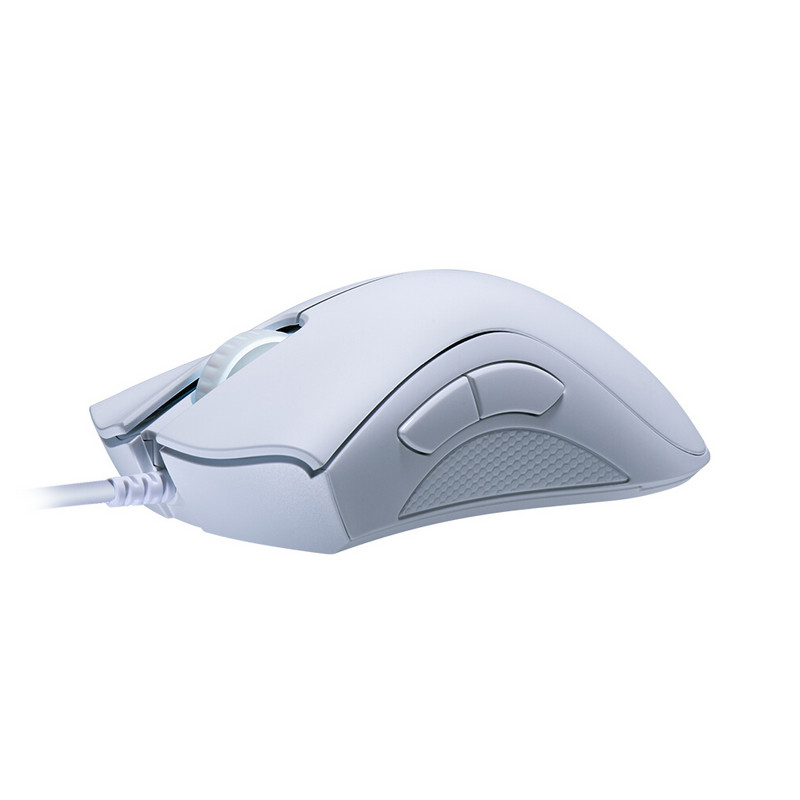 Herná drôtová myš Razer DeathAdder Essential, ergonomická, s optickým senzorom 6400 DPI, 5 programovateľnými tlačidlami (verzia 2021)