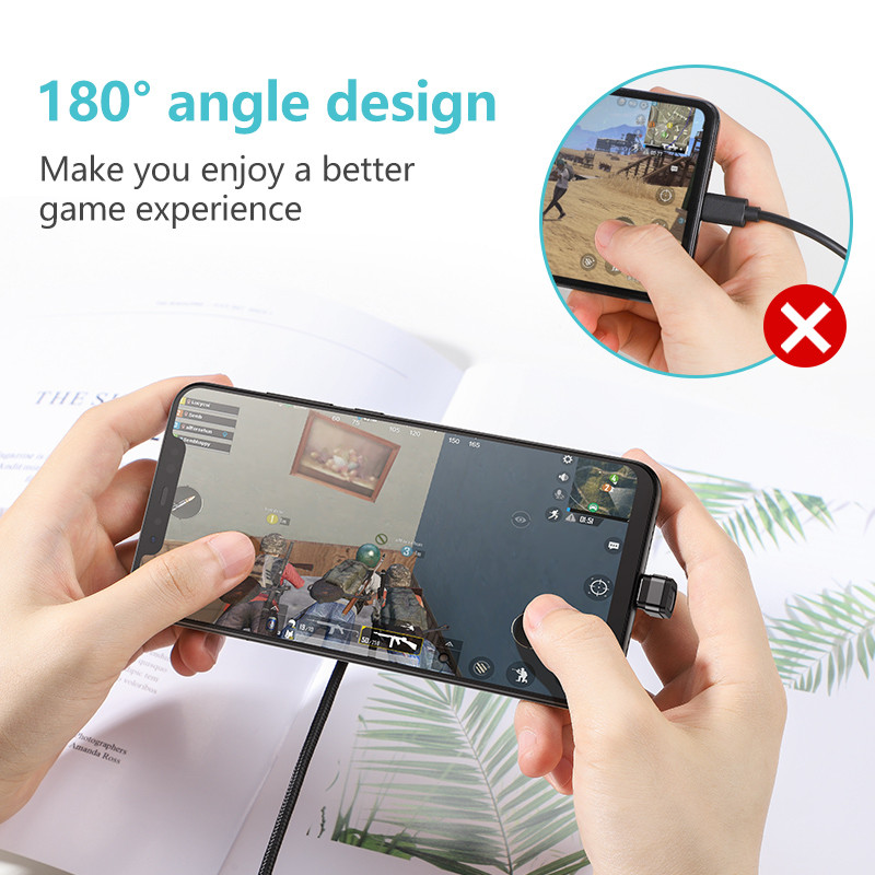KUULAA USB C kabel za brzo punjenje za samsung S10 S9 S8 Xiaomi mi USB tip C kabel 180 stupnjeva USB-C podatkovni kabel Kabel za mobilni telefon