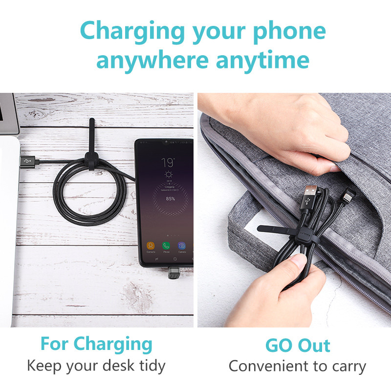 KUULAA USB C kabel za brzo punjenje za samsung S10 S9 S8 Xiaomi mi USB tip C kabel 180 stupnjeva USB-C podatkovni kabel Kabel za mobilni telefon