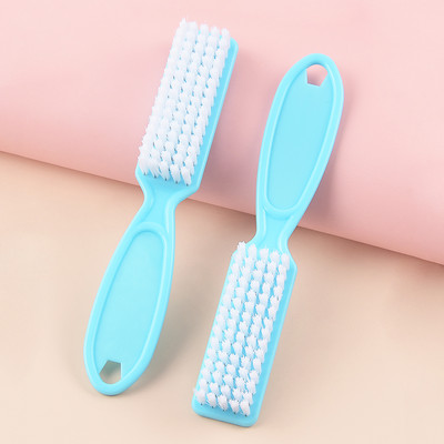 Četkica za nokte 2kom Čišćenje Uklanjanje prašine Plastična četka Profesionalni alati za manikuru Čistač u prahu Dodatak za njegu manikure