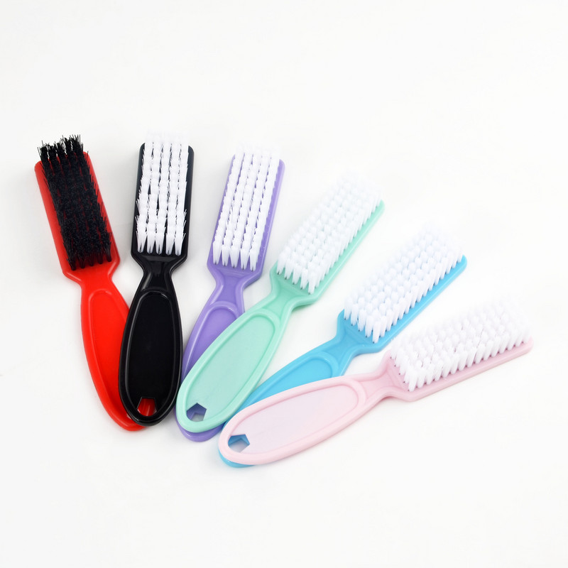 Četkica za nokte 2kom Čišćenje Uklanjanje prašine Plastična četka Profesionalni alati za manikuru Čistač u prahu Dodatak za njegu manikure