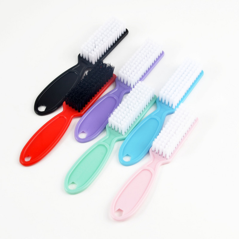 Četkica za nokte 2kom Čišćenje Uklanjanje prašine Plastična četka Profesionalni alati za manikuru Čistač u prahu Dodatak za njegu manikure