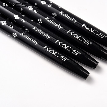 KADS Kolinsky Sable Acrylic Brush Размер 2#/4#/6#/8#/10# Акрилна четка Професионални черни Kolinsky Sable акрилни четки за нокти