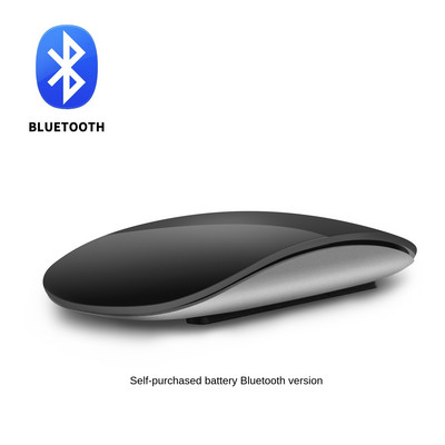 „Bluetooth“ belaidė „Arc Touch Magic Mouse“ Ergonomiška itin plona įkraunama pelė, optinė 1600 DPI „Mause“, skirta „Apple Macbook“ pelėms