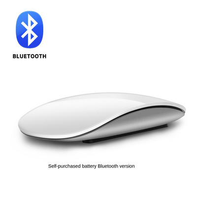 „Bluetooth“ belaidė „Arc Touch Magic Mouse“ Ergonomiška itin plona įkraunama pelė, optinė 1600 DPI „Mause“, skirta „Apple Macbook“ pelėms