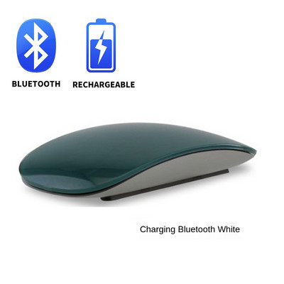 „Bluetooth“ belaidė „Arc Touch Magic Mouse“ Ergonomiška itin plona įkraunama pelė, optinė 1600 DPI „Mause“, skirta „Apple Macbook“ pelėms