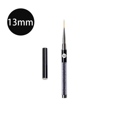 5-15 mm-es körömvonal ecsetkészletek manikűrhöz, művészethez, festéshez, eszközökhöz, tartozékokhoz, toll kellékekhez, körömbéléshez ecsetek