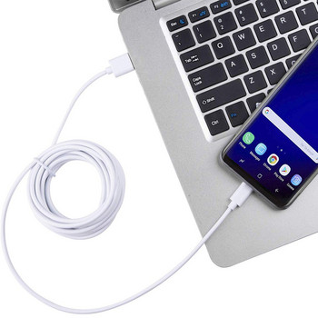 Xnyocn 5M дълъг USB кабел тип C за Samsung S10 Бързо зареждане USB-C кабел тип C за Huawei Xiaomi Mi 9 Oneplus 6t USBC зарядно