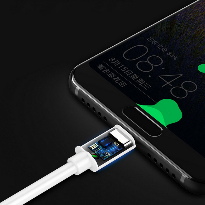 Xnyocn 5M ilgas USB tipo C laidas, skirtas Samsung S10 greito įkrovimo USB-C tipo C laidas, skirtas Huawei Xiaomi Mi 9 Oneplus 6t USBC įkrovikliui